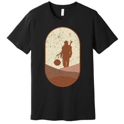 Mando Child Retro Premium T-Shirt