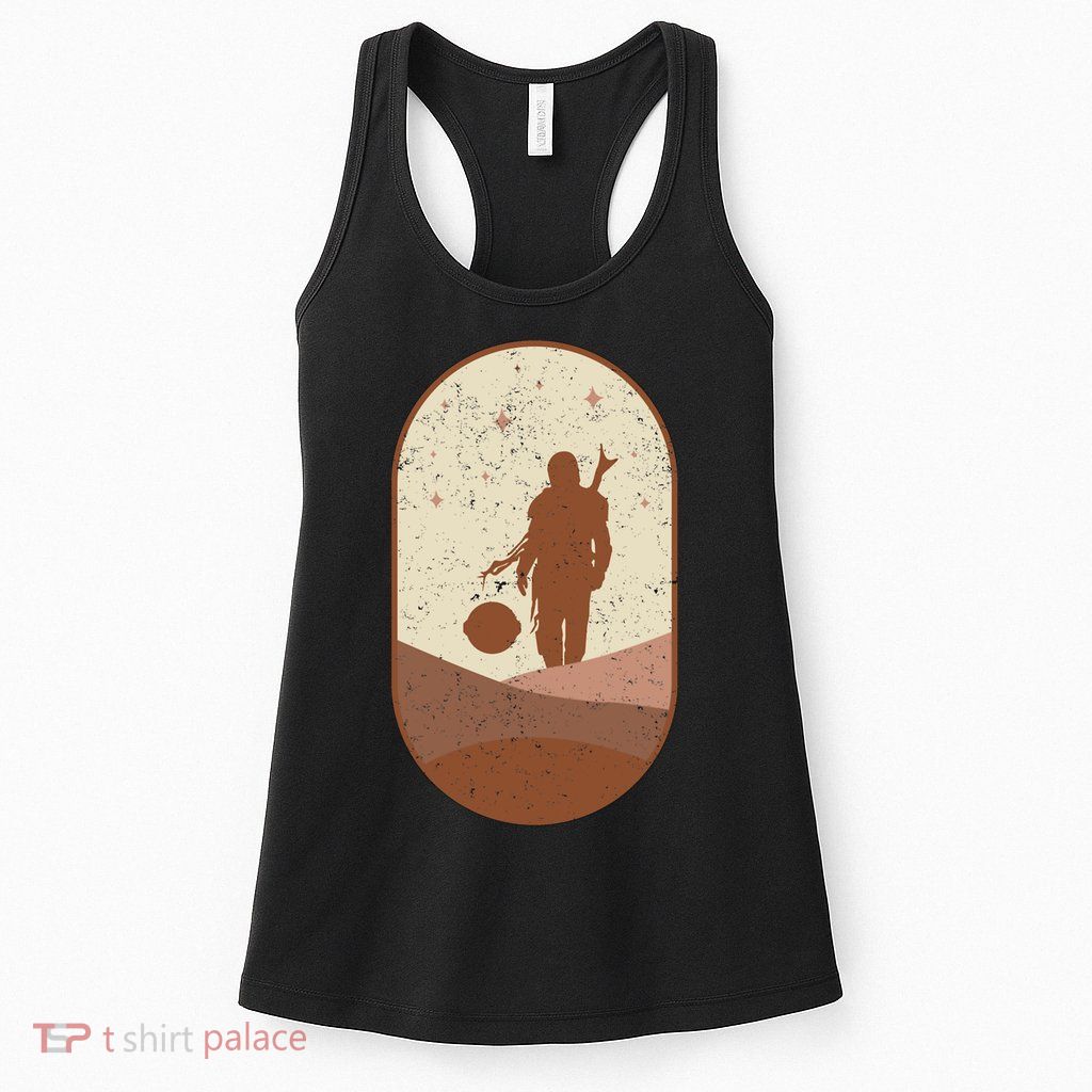 Mando Child Retro Womens Tank Top