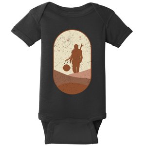 Mando Child Retro Baby Bodysuit