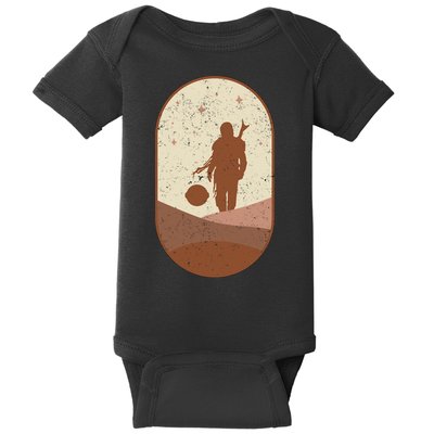 Mando Child Retro Baby Bodysuit