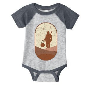 Mando Child Retro Infant Baby Jersey Bodysuit