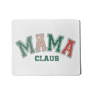 Mama Claus Retro Christmas Mousepad