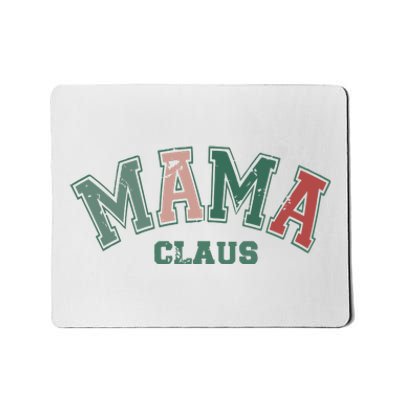 Mama Claus Retro Christmas Mousepad