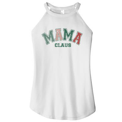 Mama Claus Retro Christmas Women's Perfect Tri Rocker Tank