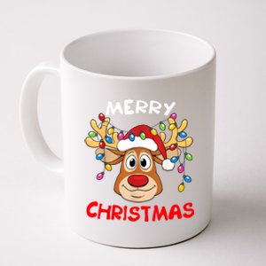 Merry Christmas Reindeer Xmas Family Coffee Mug