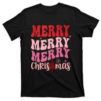 Merry Christmas Red Plaid Xmas Tree Retro Cute Tank Top T-Shirt