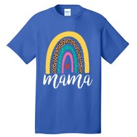 Mama Cute Retro Rainbow Distressed Inspirational Mom Gift Tall T-Shirt