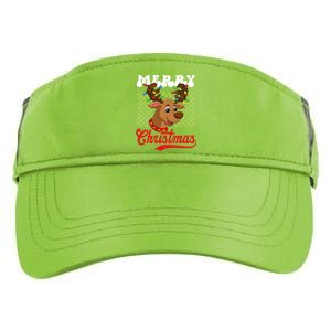 Merry Christmas Reindeer Funny Family Christmas Gift Adult Drive Performance Visor