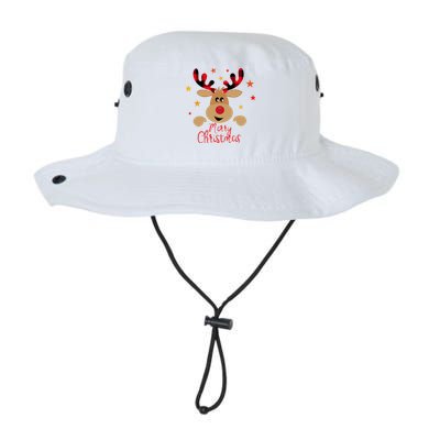 Merry Christmas Reindeer Holiday Cute Legacy Cool Fit Booney Bucket Hat