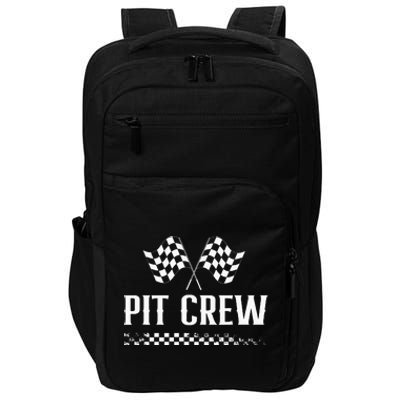 Mechanic Car Race Track Pit Crew Racing Impact Tech Backpack