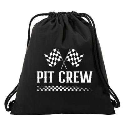 Mechanic Car Race Track Pit Crew Racing Drawstring Bag