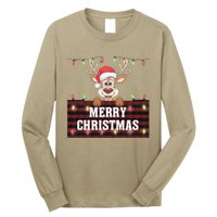 Merry Christmas Reindeerfamily Matching Reindeer Long Sleeve Shirt