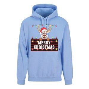 Merry Christmas Reindeerfamily Matching Reindeer Unisex Surf Hoodie