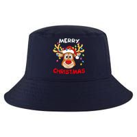 Merry Christmas Reindeer Xmas Family Cool Comfort Performance Bucket Hat