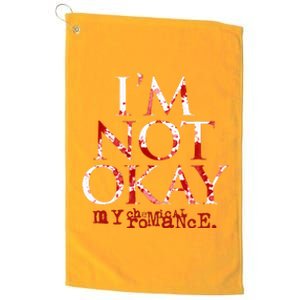 My Chemical Romance I'm Not Ok Platinum Collection Golf Towel