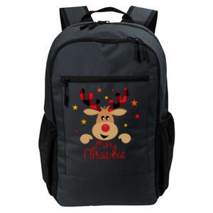 Merry Christmas Reindeer Cute Holiday Daily Commute Backpack