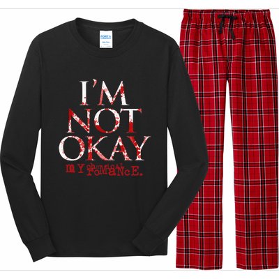 My C.H.E.M.I.C.A.L Romance Im Not Ok Long Sleeve Pajama Set