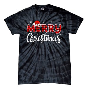 Merry Christmas Reindeer Xmas Family Women Funny Tie-Dye T-Shirt