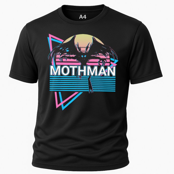 Mothman Cryptozoology Retro Cryptid Performance Shirt