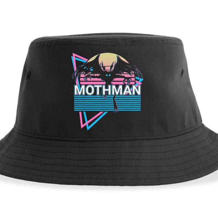 Mothman Cryptozoology Retro Cryptid Sustainable Bucket Hat