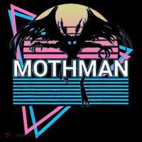 Mothman Cryptozoology Retro Cryptid Drawstring Bag