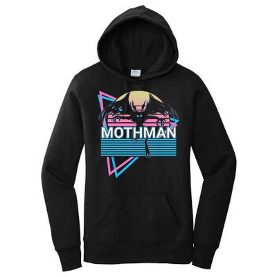Mothman Cryptozoology Retro Cryptid Women's Pullover Hoodie
