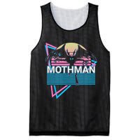 Mothman Cryptozoology Retro Cryptid Mesh Reversible Basketball Jersey Tank