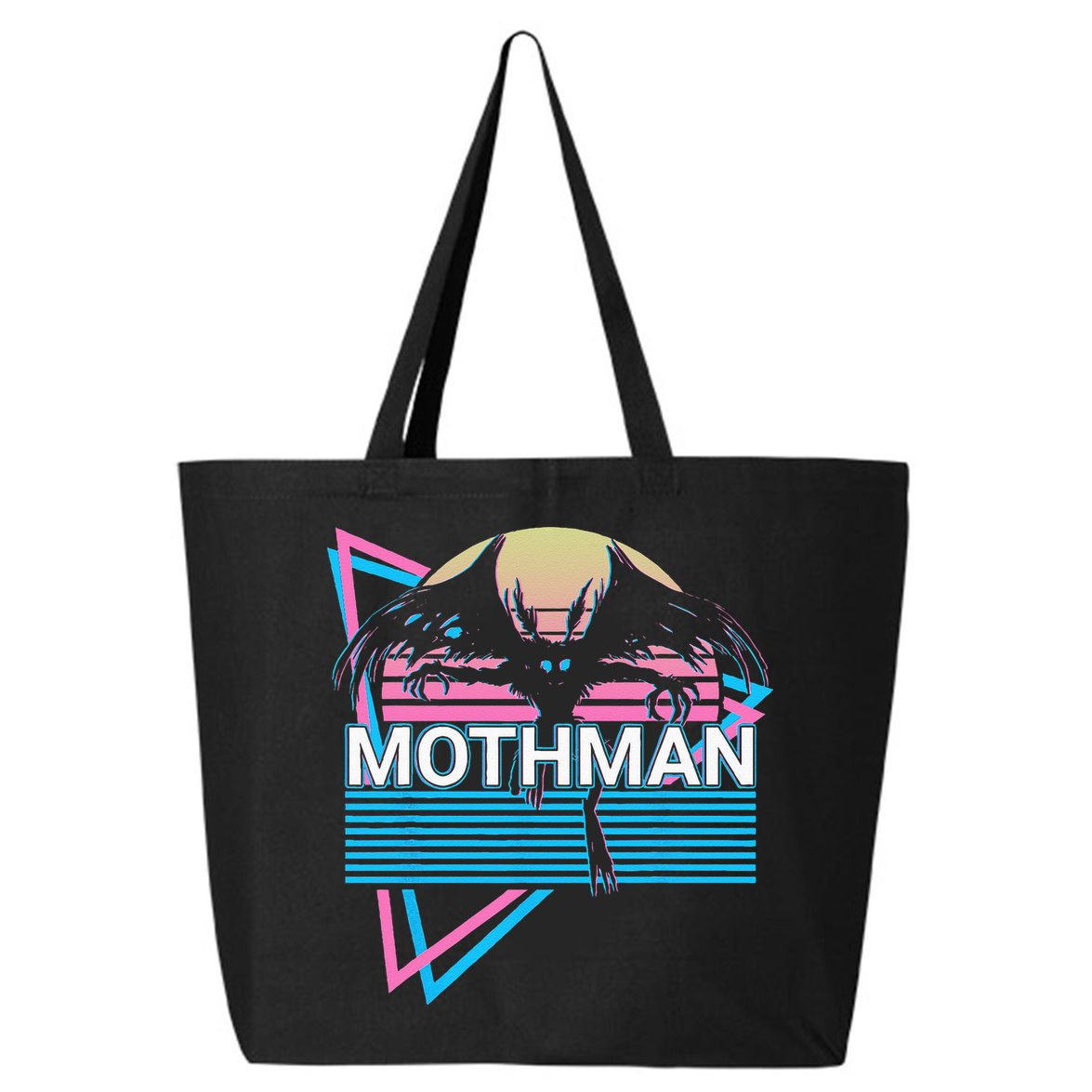 Mothman Cryptozoology Retro Cryptid 25L Jumbo Tote