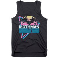 Mothman Cryptozoology Retro Cryptid Tank Top
