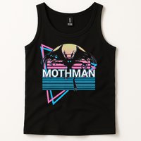 Mothman Cryptozoology Retro Cryptid Tank Top