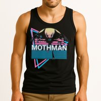 Mothman Cryptozoology Retro Cryptid Tank Top