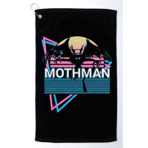 Mothman Cryptozoology Retro Cryptid Platinum Collection Golf Towel