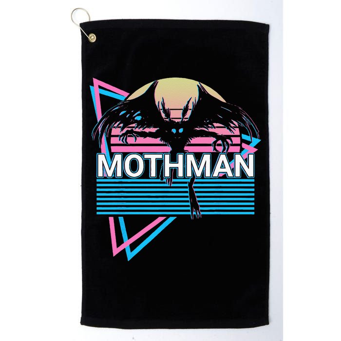 Mothman Cryptozoology Retro Cryptid Golf Towel