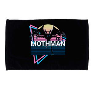 Mothman Cryptozoology Retro Cryptid Microfiber Hand Towel