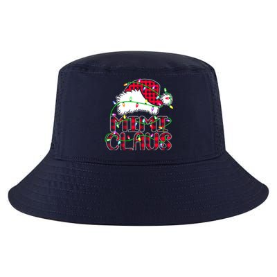 Mimi Claus Shirt Christmas Lights Pajama Family Matching Cool Comfort Performance Bucket Hat