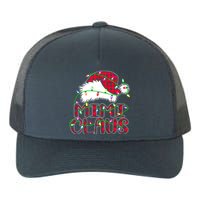 Mimi Claus Shirt Christmas Lights Pajama Family Matching Yupoong Adult 5-Panel Trucker Hat