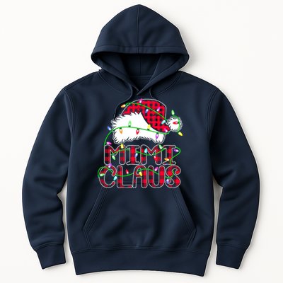 Mimi Claus Shirt Christmas Lights Pajama Family Matching Hoodie