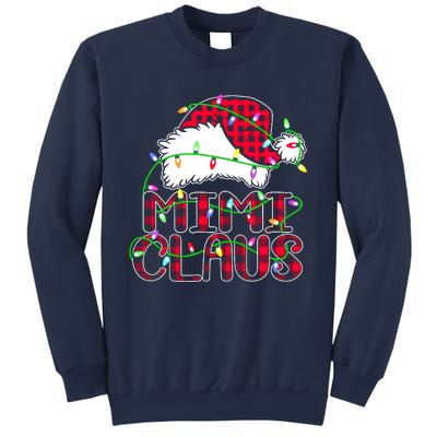 Mimi Claus Shirt Christmas Lights Pajama Family Matching Sweatshirt