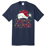 Mimi Claus Shirt Christmas Lights Pajama Family Matching Tall T-Shirt