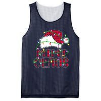 Mimi Claus Shirt Christmas Lights Pajama Family Matching Mesh Reversible Basketball Jersey Tank