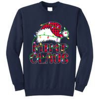 Mimi Claus Shirt Christmas Lights Pajama Family Matching Tall Sweatshirt