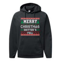 Merry Christmas Shitters Full Christmas VacationChristmas Vacation Performance Fleece Hoodie