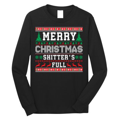 Merry Christmas Shitters Full Christmas VacationChristmas Vacation Long Sleeve Shirt