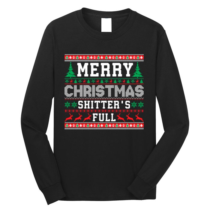 Merry Christmas Shitters Full Christmas VacationChristmas Vacation Long Sleeve Shirt