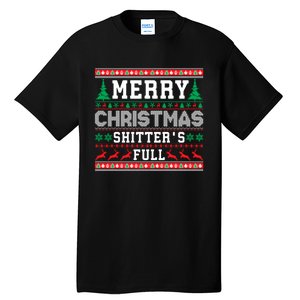 Merry Christmas Shitters Full Christmas VacationChristmas Vacation Tall T-Shirt