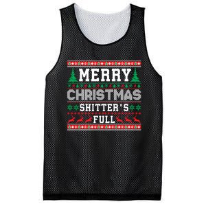 Merry Christmas Shitters Full Christmas VacationChristmas Vacation Mesh Reversible Basketball Jersey Tank