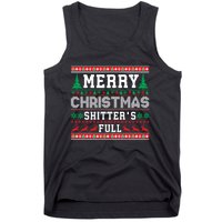 Merry Christmas Shitters Full Christmas VacationChristmas Vacation Tank Top