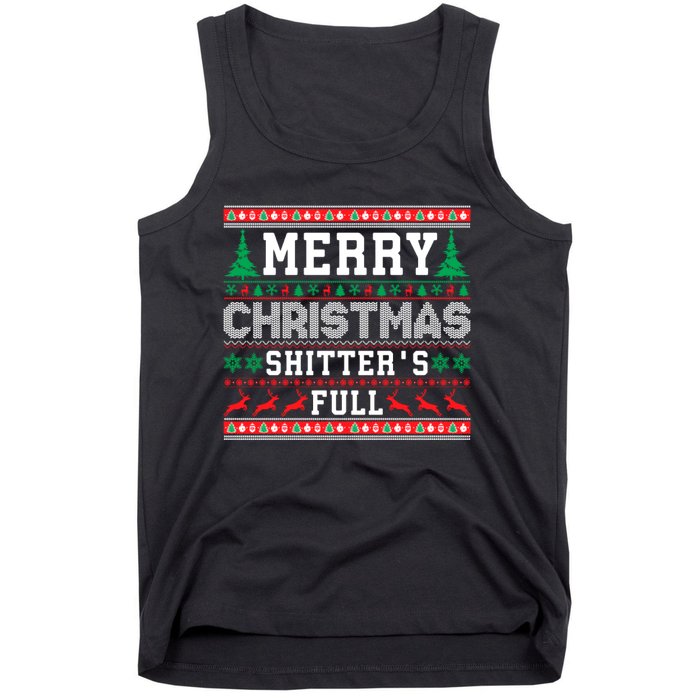 Merry Christmas Shitters Full Christmas VacationChristmas Vacation Tank Top