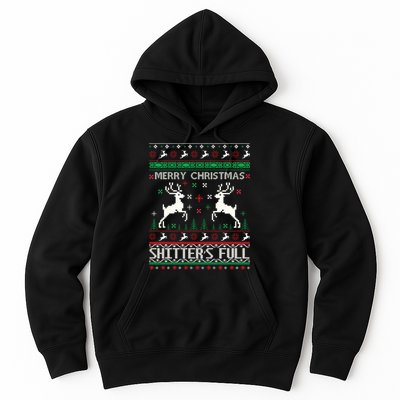 Merry Christmas Shitters Full Movie Ugly Christmas Christmas VacationChristmas V Hoodie
