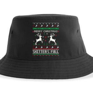 Merry Christmas Shitters Full Movie Ugly Christmas Christmas VacationChristmas V Sustainable Bucket Hat